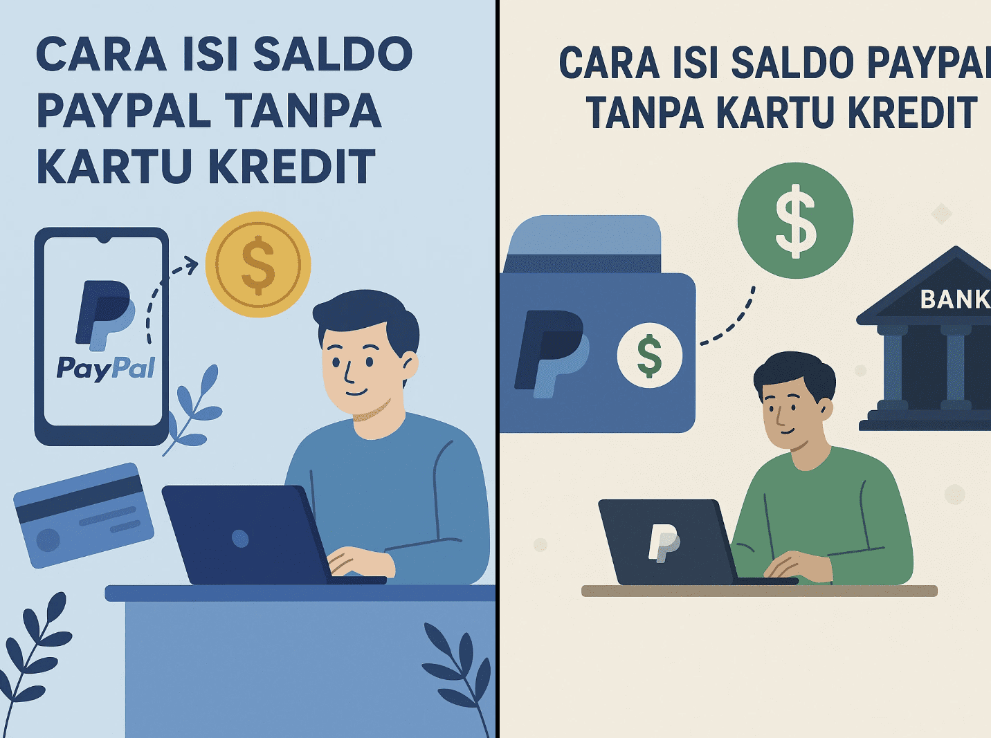 Cara Isi Saldo PayPal Tanpa Kartu Kredit