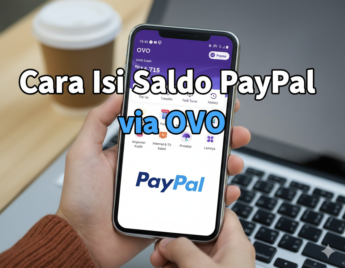 Cara Isi Saldo PayPal via OVO