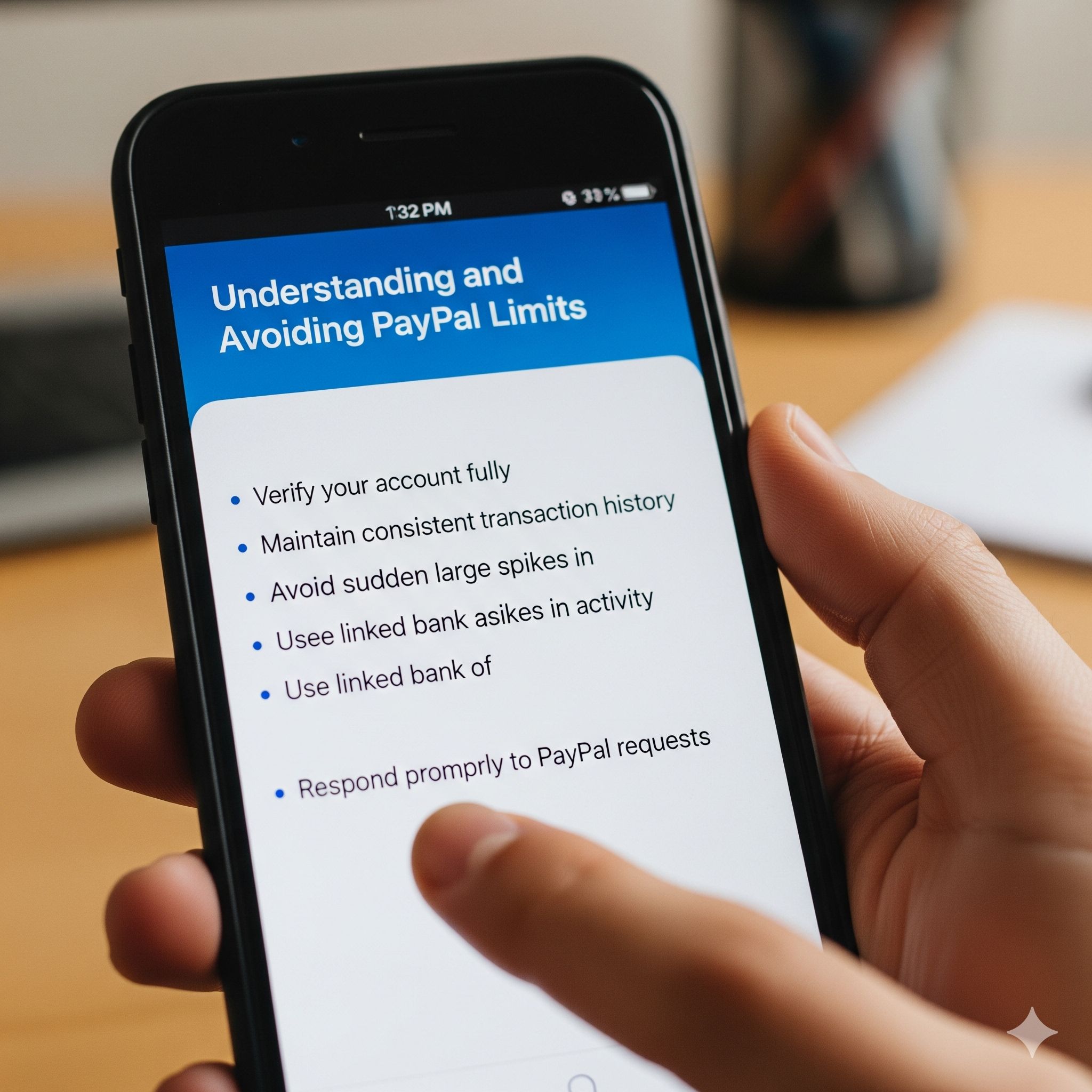 Cara Menghindari Limit PayPal
