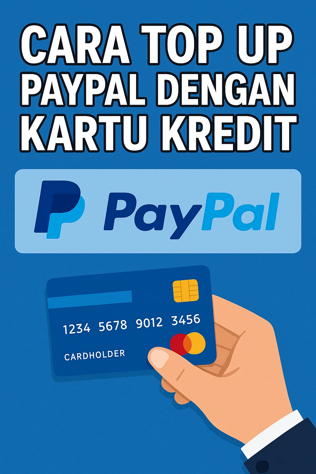 Cara Top Up PayPal Dengan Kartu Kredit